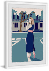 Crossing in Blue