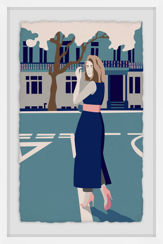 Crossing in Blue