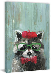 Raccoon the Painter