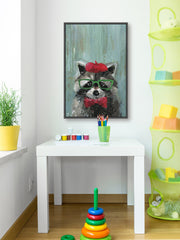 Raccoon the Painter