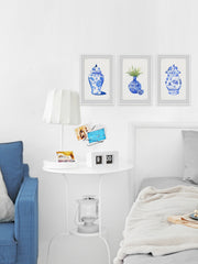 Chinese Vases Triptych