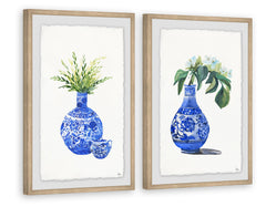Chinese Vases II Diptych