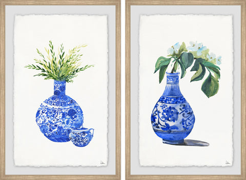 Chinese Vases II Diptych