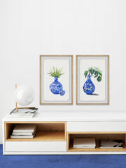 Chinese Vases II Diptych
