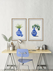 Chinese Vases II Diptych