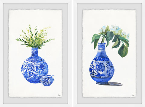 Chinese Vases II Diptych