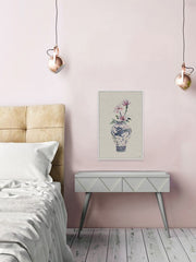 Three Pink Flowers
