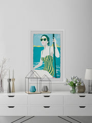 Green and Yellow Stripes