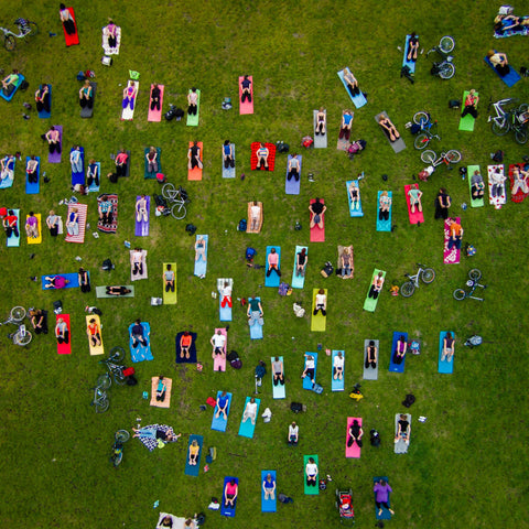People on Towels