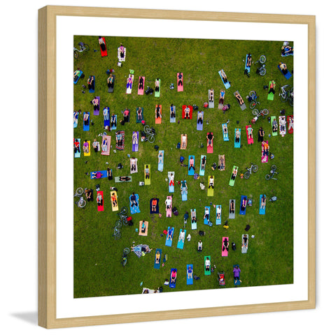 People on Towels
