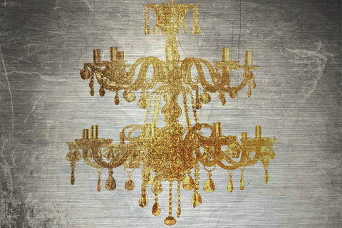 Chandelier Gold 2
