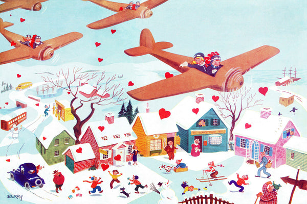 Planes and Hearts