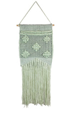 Light Green Macrame Wall Hanging