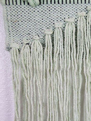 Light Green Macrame Wall Hanging