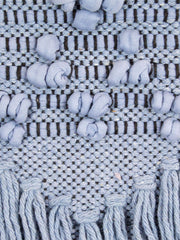 Blue Diamond Macrame Wall Hanging