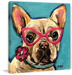 Frenchie Glasses Pearl