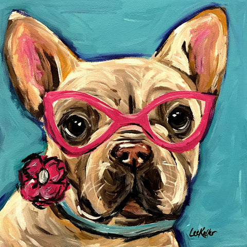 Frenchie Glasses Pearl