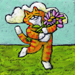 Tiger Cat Flower Dance