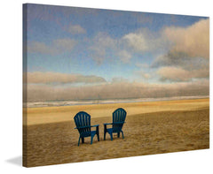 Two Chairs on the Sand 2