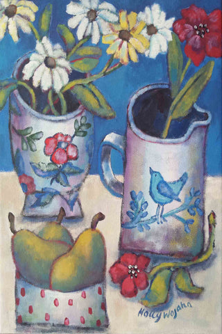 Des fleurs et poires