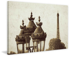 Lamps and Eiffel Tower