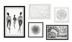 Nautical Borderlines Pentaptych