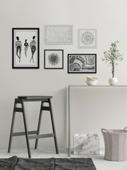 Nautical Borderlines Pentaptych