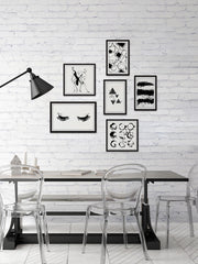 Chromatic Inks Hexaptych