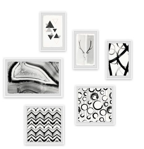 Dark Corners Hexaptych