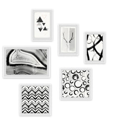 Dark Corners Hexaptych