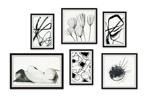 Raw and Natural Hexaptych