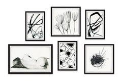 Raw and Natural Hexaptych