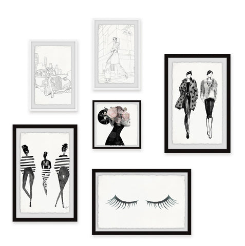 Moda Italiano Hexaptych