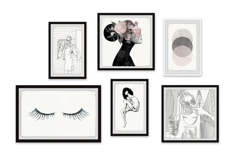 Vogue in NY Hexaptych