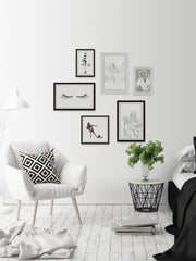 Stilettos and Glam Hexaptych