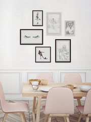 Stilettos and Glam Hexaptych