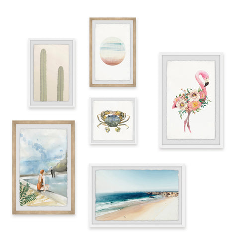 Boho Esprit Hexaptych