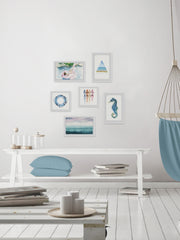 Pool or Beachside Hexaptych