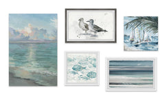 Aquatic Life Beyond Pentaptych