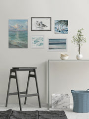 Aquatic Life Beyond Pentaptych