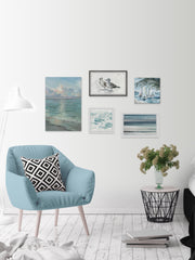 Aquatic Life Beyond Pentaptych