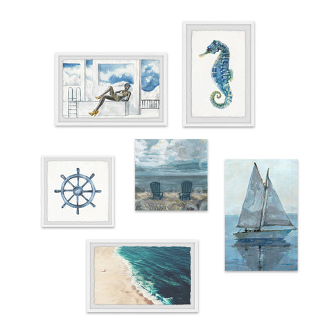 Todos son Azules Hexaptych