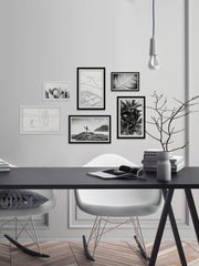 Sun Beach and Wildlife Hexaptych