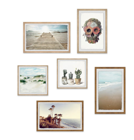 Arizona Desert Hexaptych