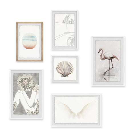 In the Blush Hexaptych