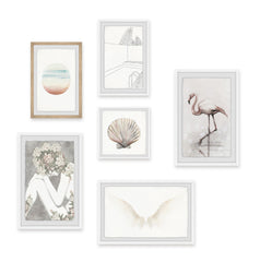 In the Blush Hexaptych