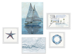 A Star in the Ocean Pentaptych