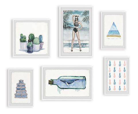 Packed for Adventure Hexaptych