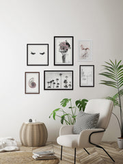 Avant Garde Fleur Hexaptych