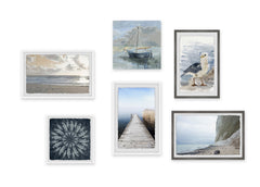 Disguised Happiness Hexaptych